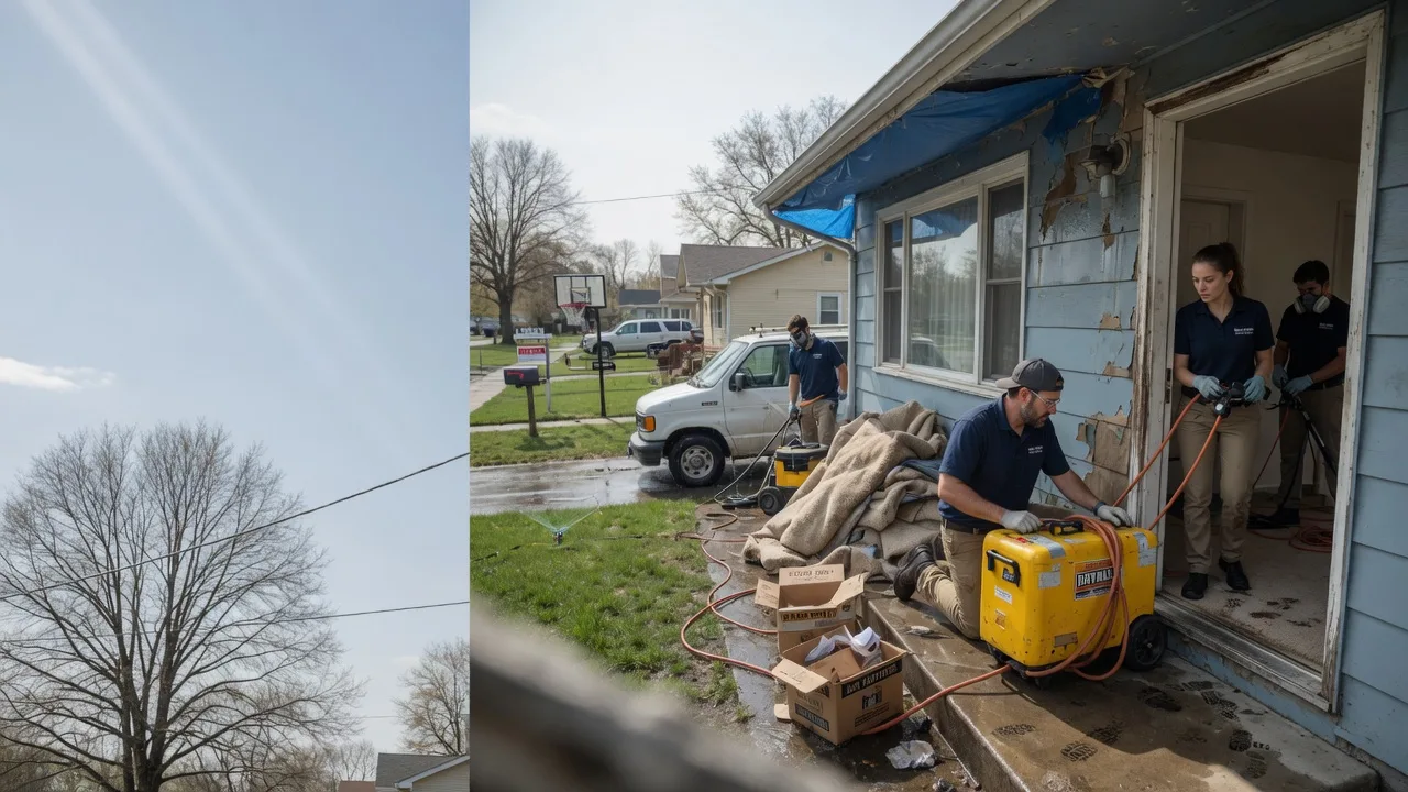 Basement Flood Cleanup in Indian Orchard, MA near me